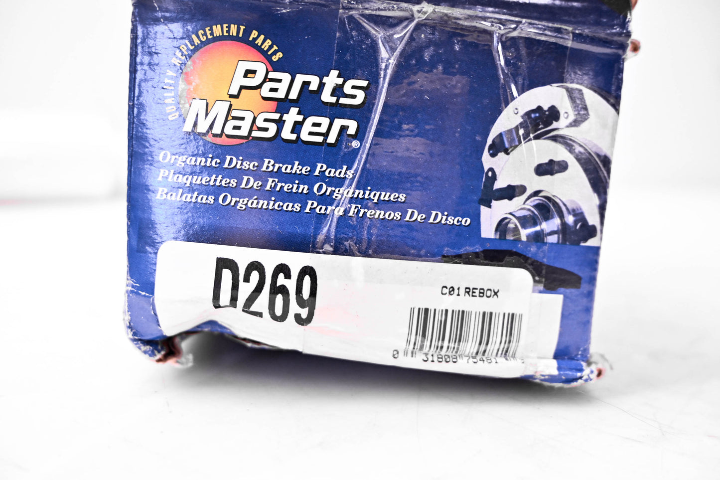 Parts Master D269 Brake Pad Kit NOS