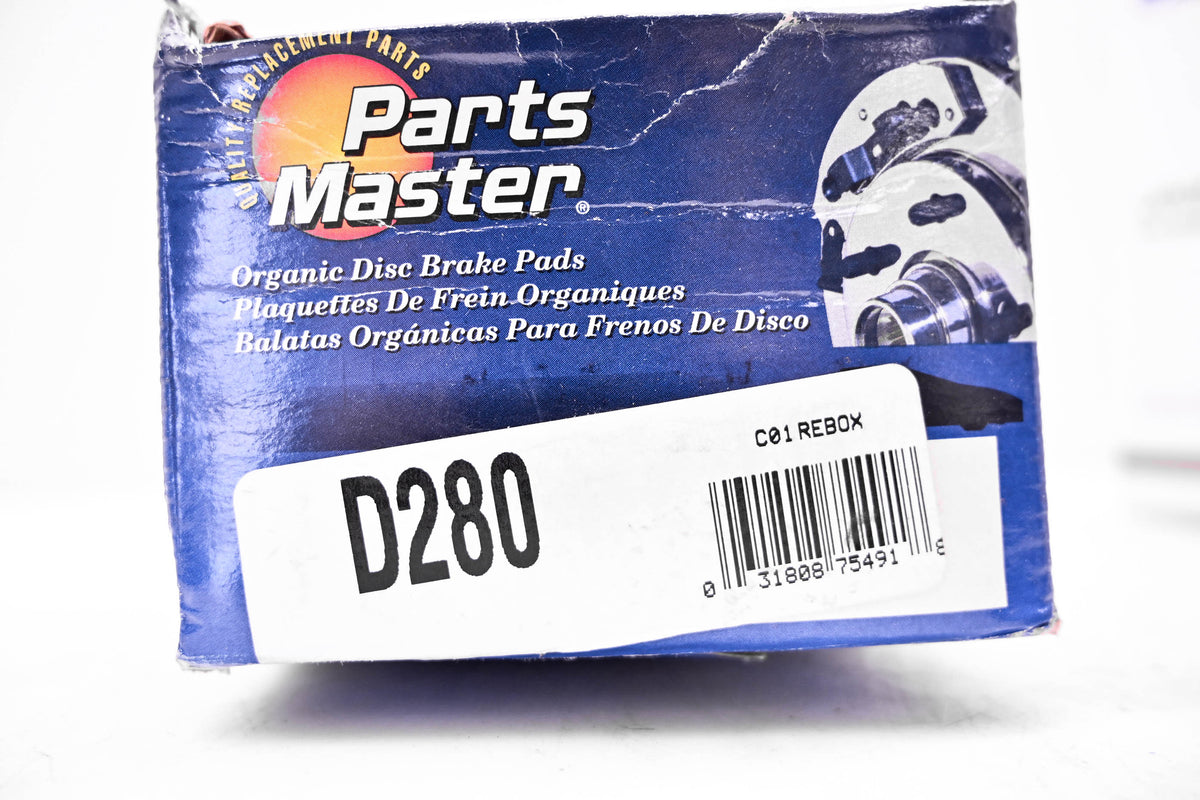 Parts Master D280 Brake Pad Kit NOS
