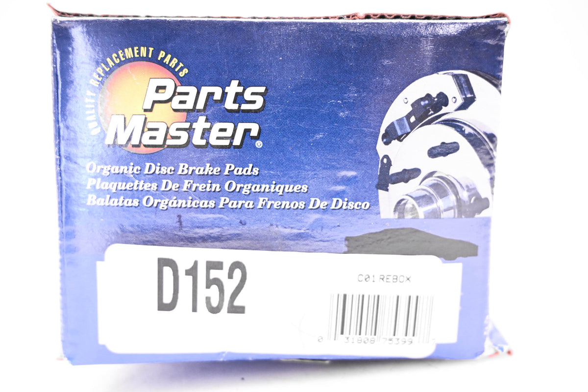 Parts Master D152 Brake Pad Kit NOS