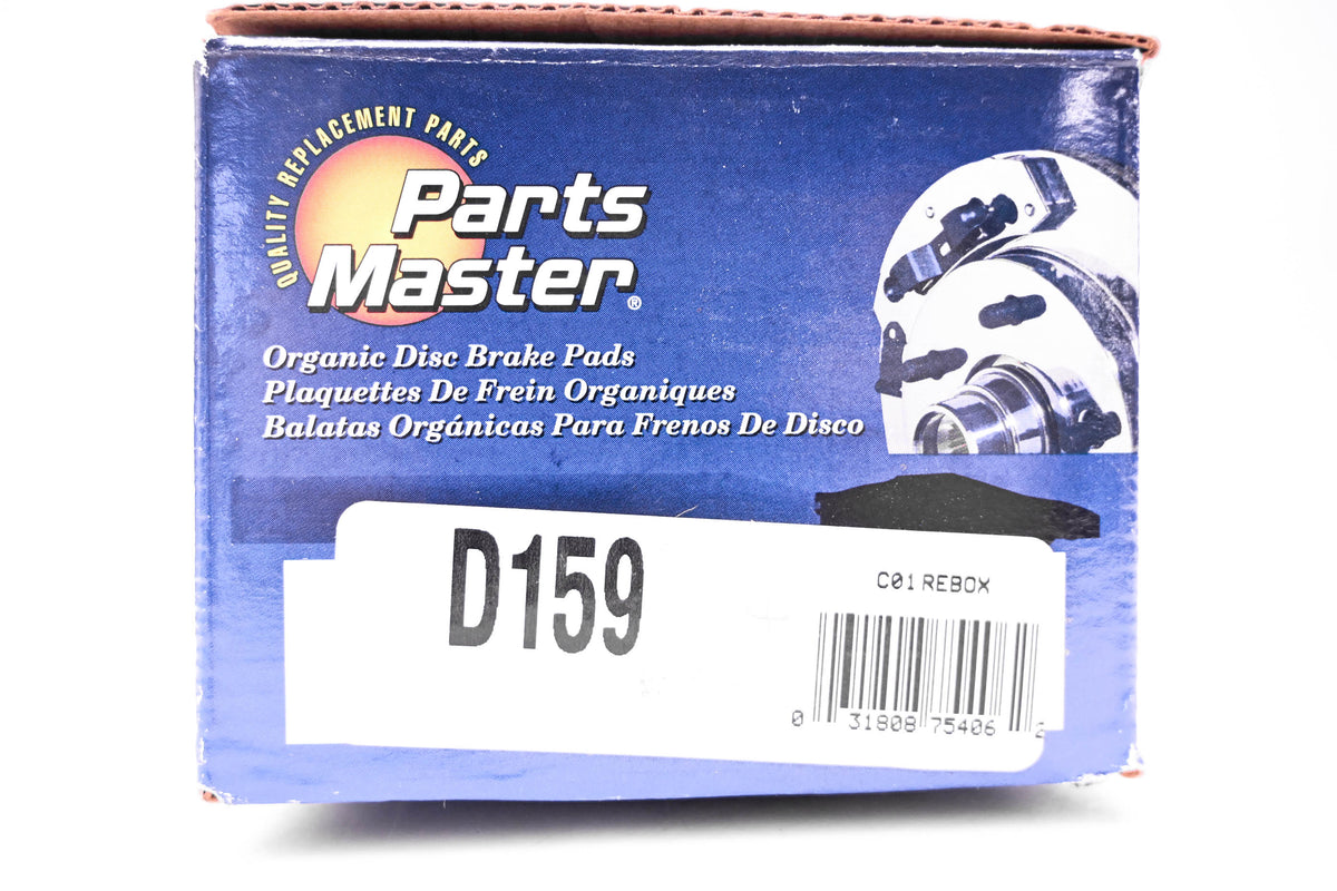 Parts Master D159 Brake Pad Kit NOS