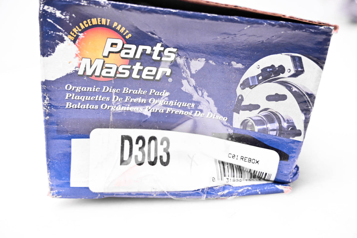 Parts Master D303 Brake Pad Kit NOS