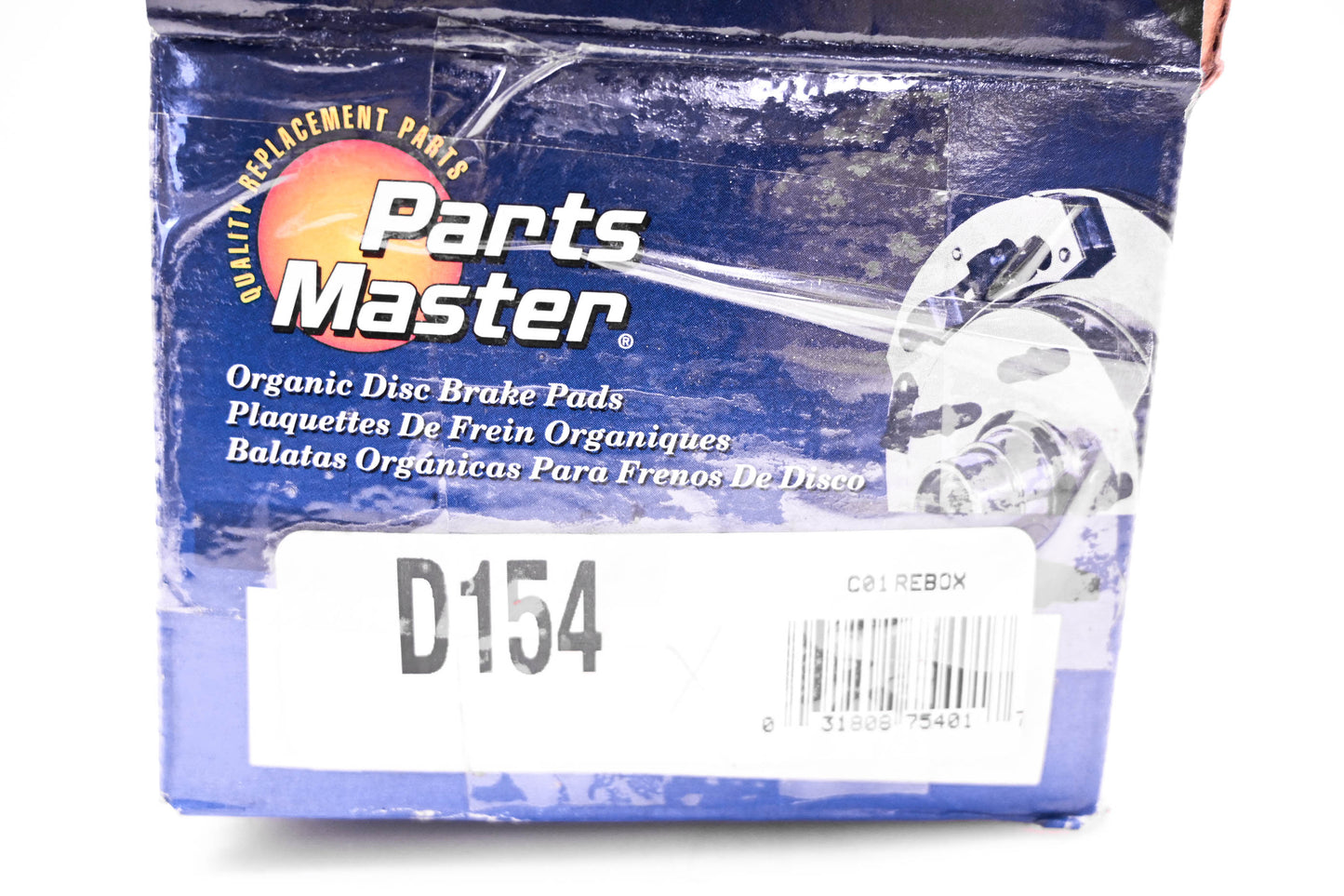 Parts Master D154 Brake Pad Kit NOS