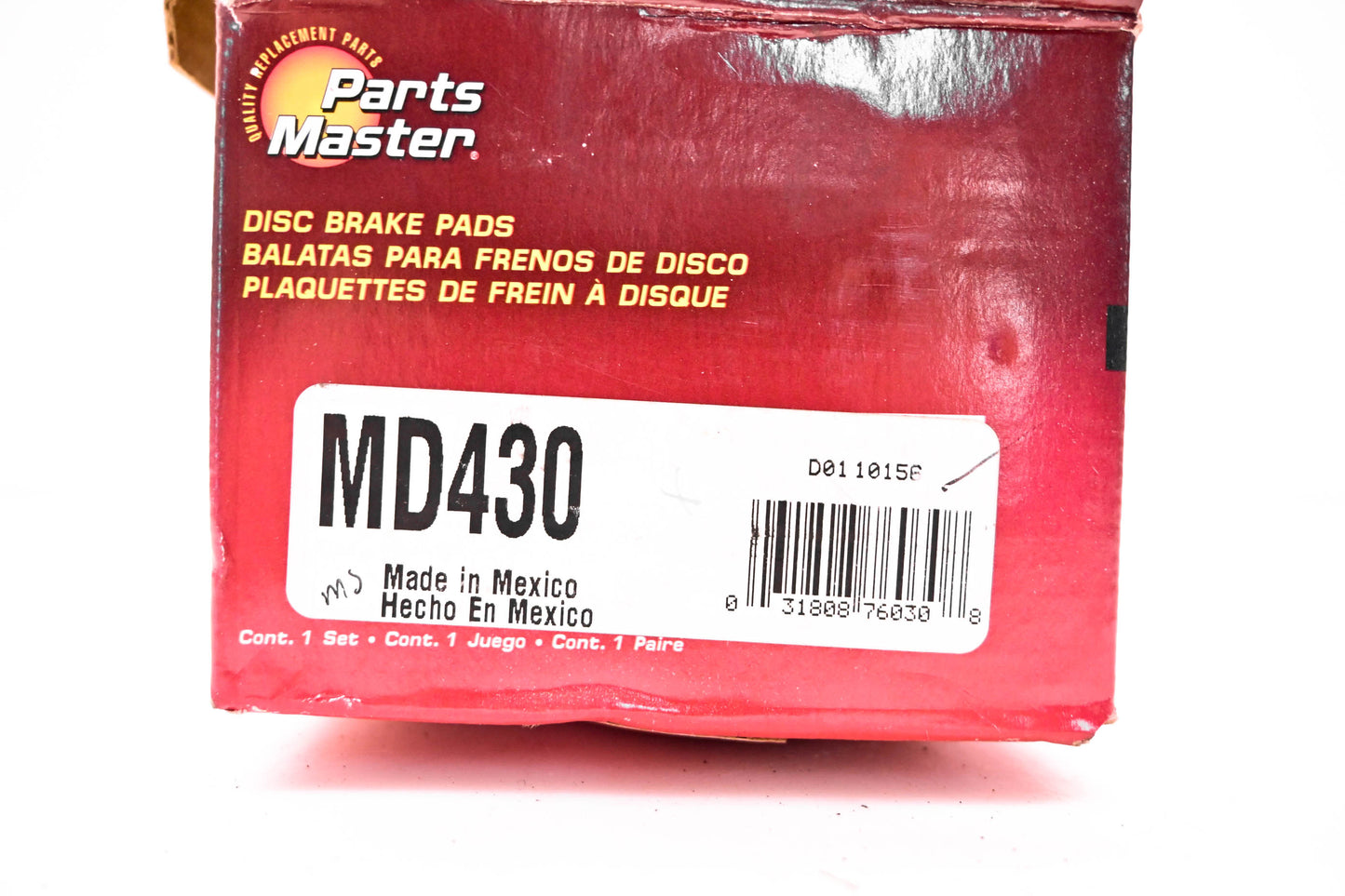 Parts Master MD430 Brake Pad Kit NOS