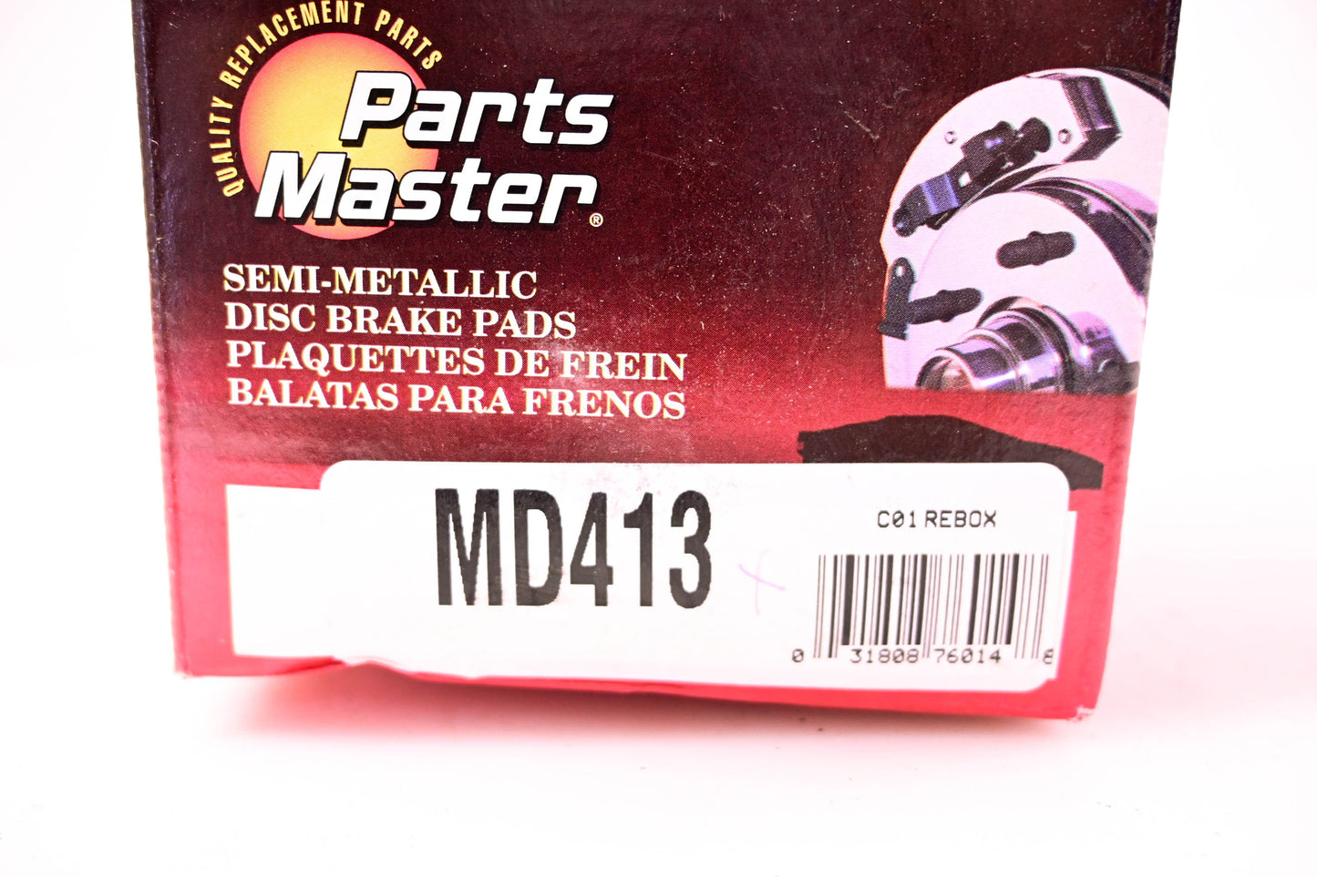 Parts Master MD413 Brake Pad Kit NOS