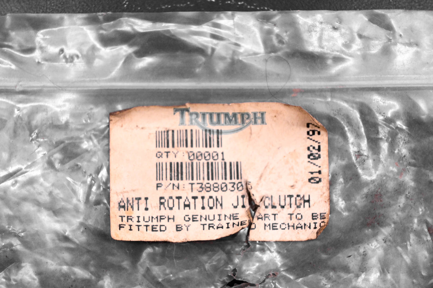 New OEM Triumph T3880305 Clutch Anti Rotation Jig NOS