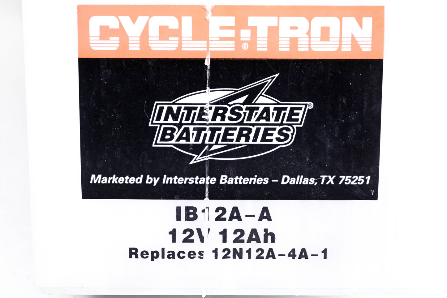 Interstate Batteries IB12A-A Cycle-Tron 12v 12Ah Battery NOS