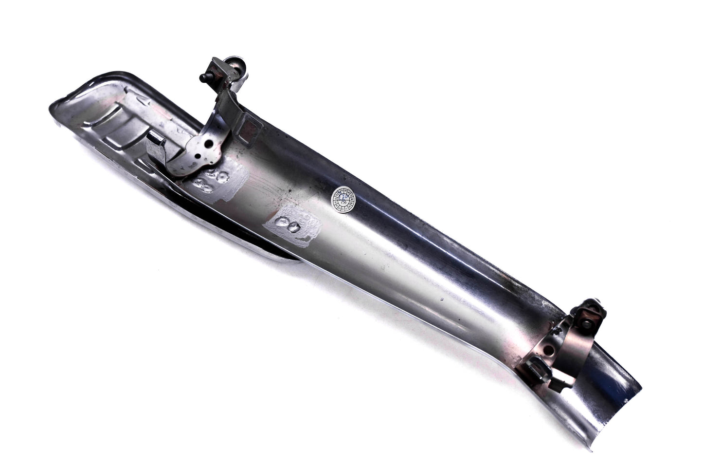 OEM Triumph T2202425 Right Chrome Exhaust Heat Shield