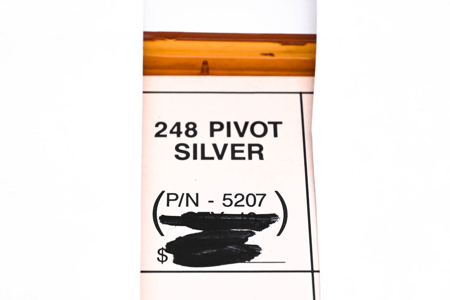 Bell Helmets 5207 Number 248 Silver Pivots Qty 2 NOS