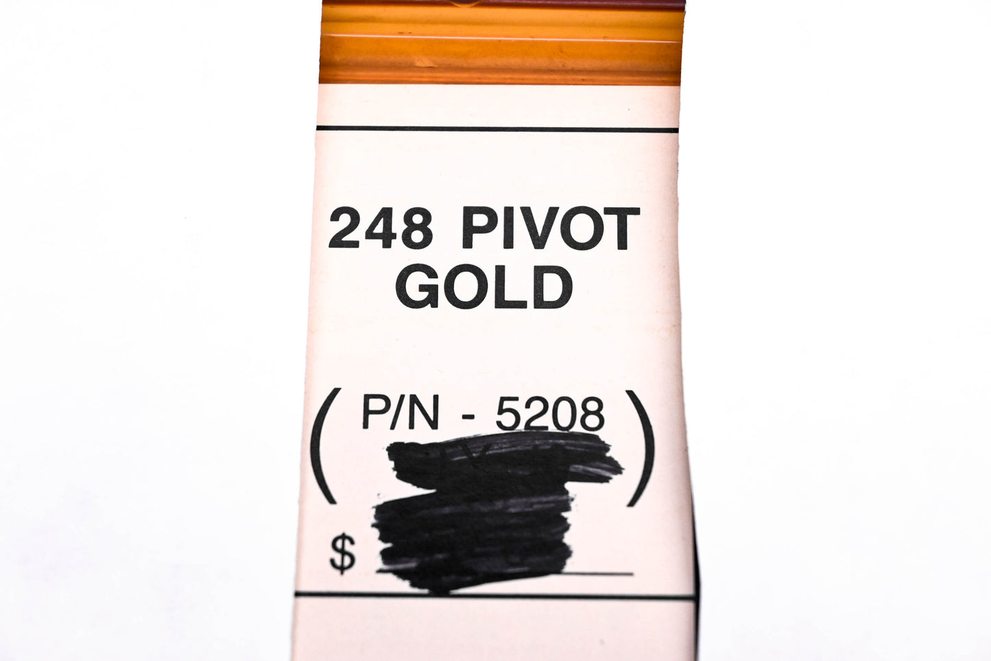 Bell Helmets 5208 Number 248 Gold Pivots Qty 2 NOS
