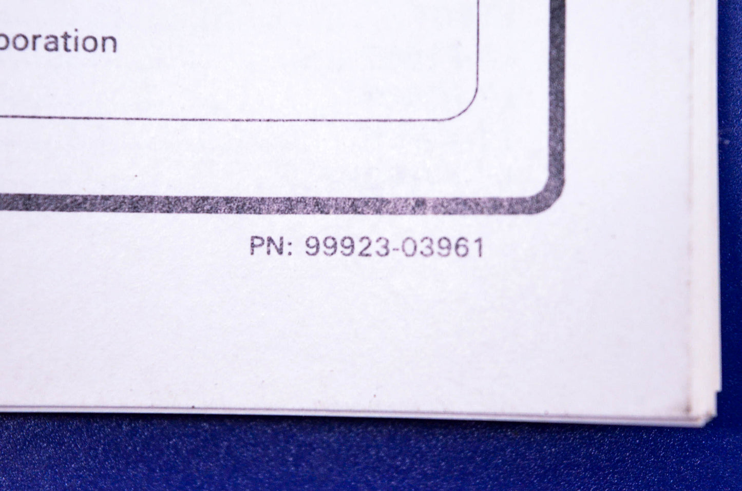 OEM Suzuki 99923-03961 Ready Reference 1996 T Model Service Specifications Manual