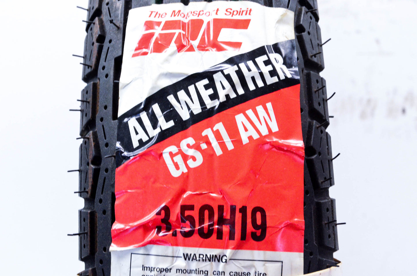 IRC GS-11 AW, IRC-13 3.50 H19 Tire NOS