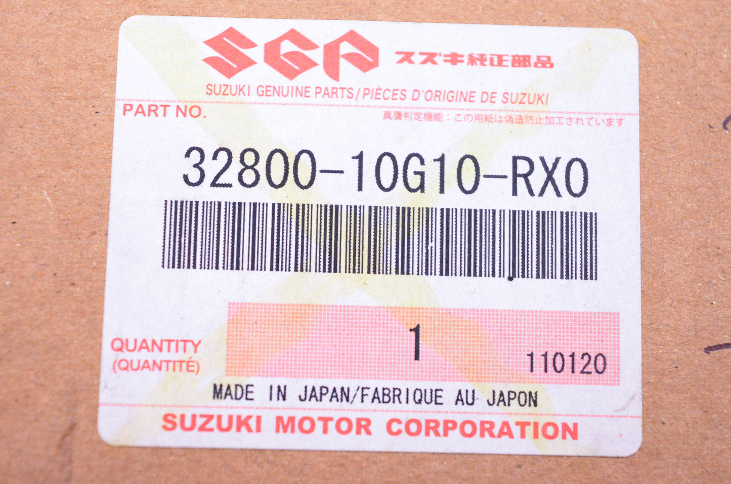 OEM Suzuki 32800-10G10-RX0 Voltage Rectifier