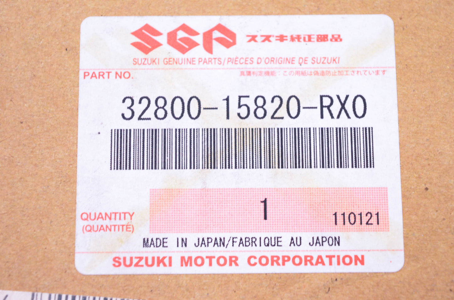 OEM Suzuki 32800-15820-RX0 Voltage Rectifier