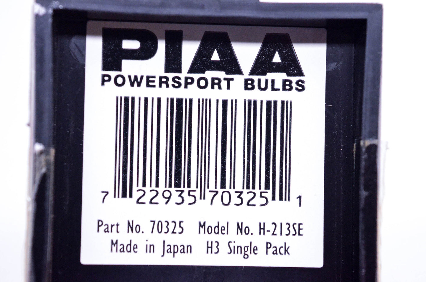 PIAA 70325 Cool Blue White H3 12v 55w H-213SE Headlight Bulb NOS