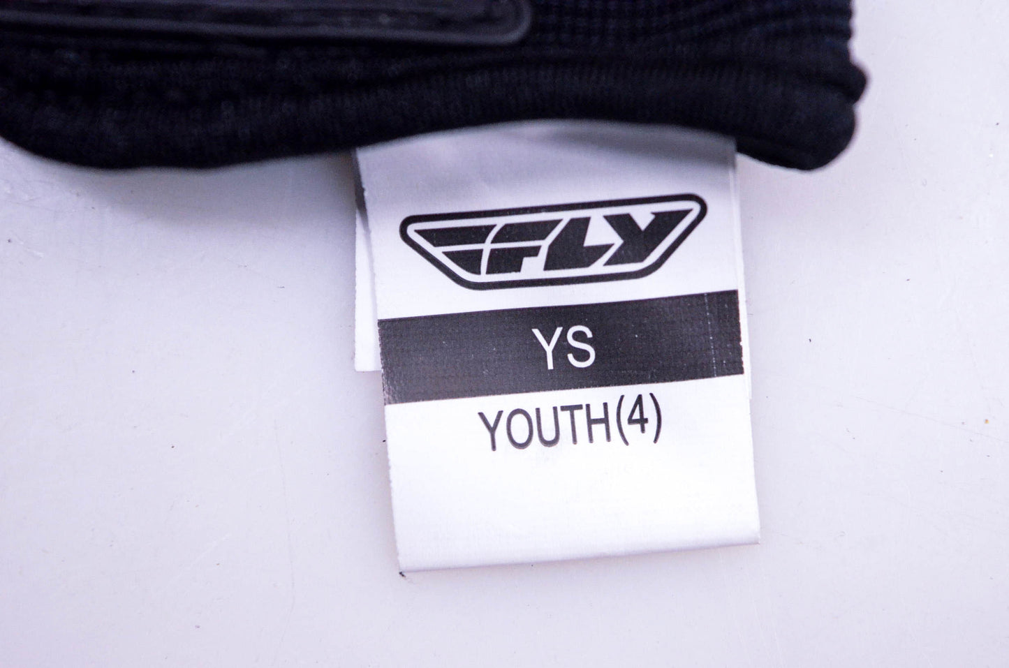 Fly Racing Black Gloves Youth Small Size 4 NOS