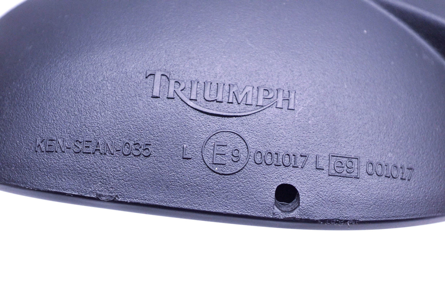OEM Triumph 001017 Black Ken-Sean-035 Side Mirror Assembly