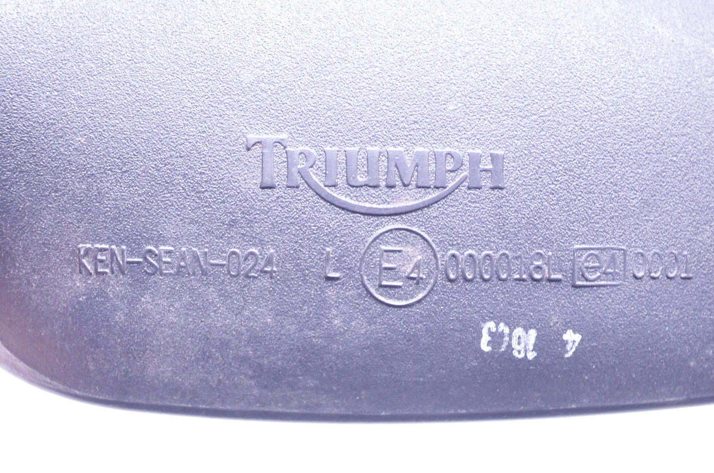 OEM Triumph 000018L Black Left Ken-Sean-024 Side Mirror Assembly