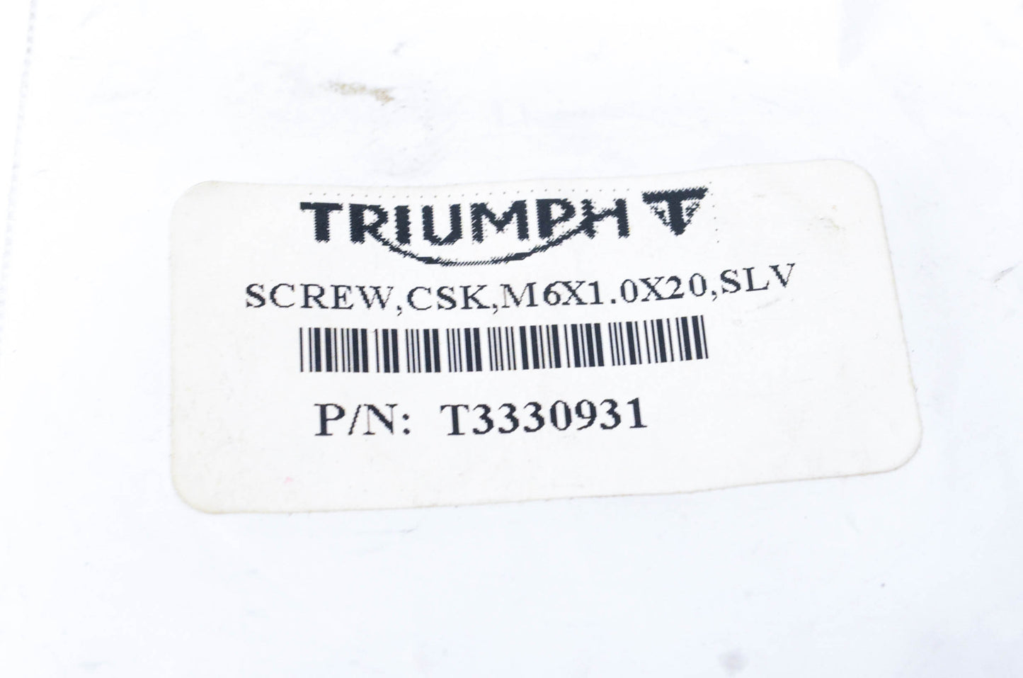 New OEM Triumph T3330931 Screw NOS