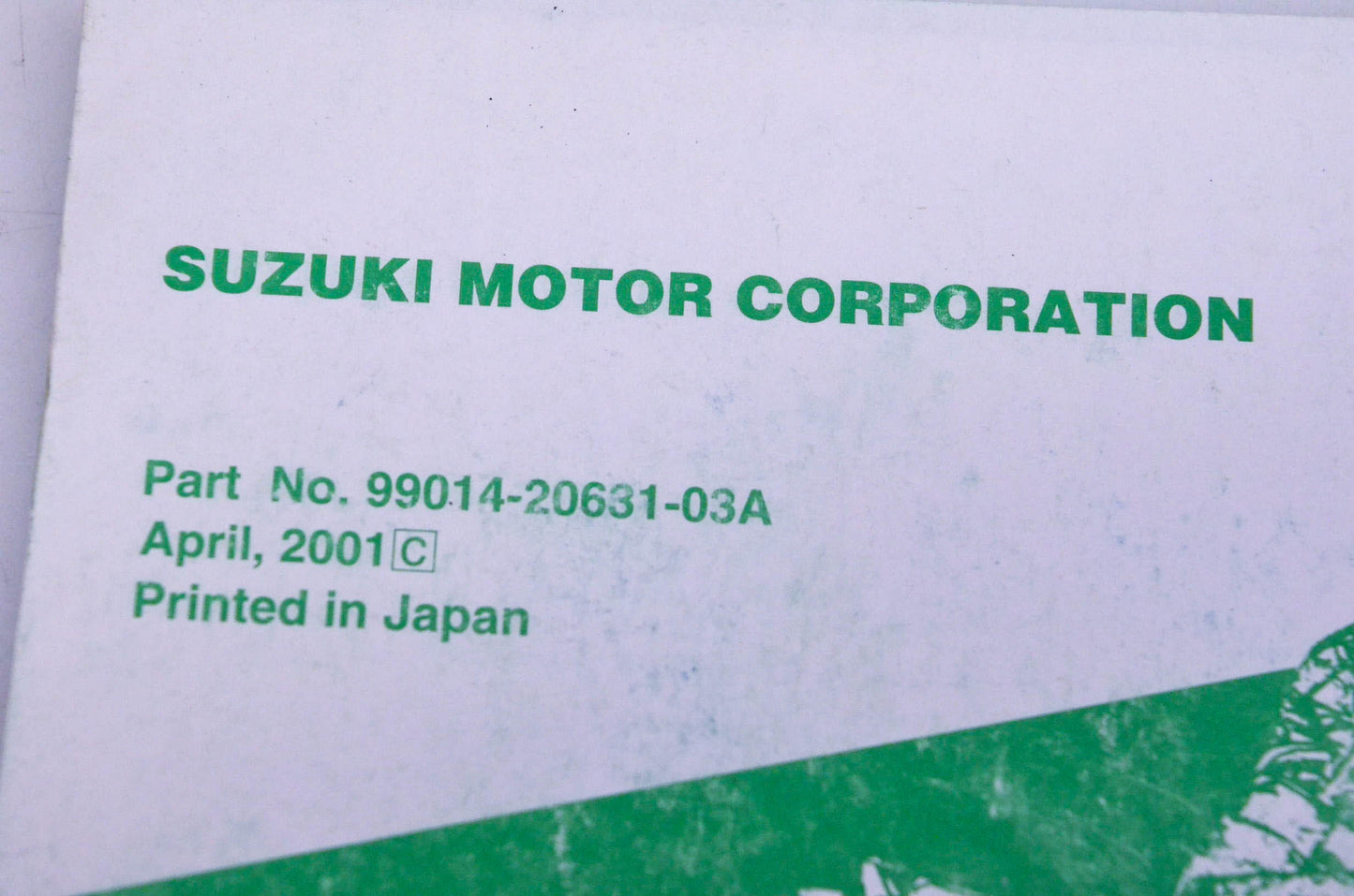 OEM Suzuki 99014-20631-03A Motorcycle Tips Guide