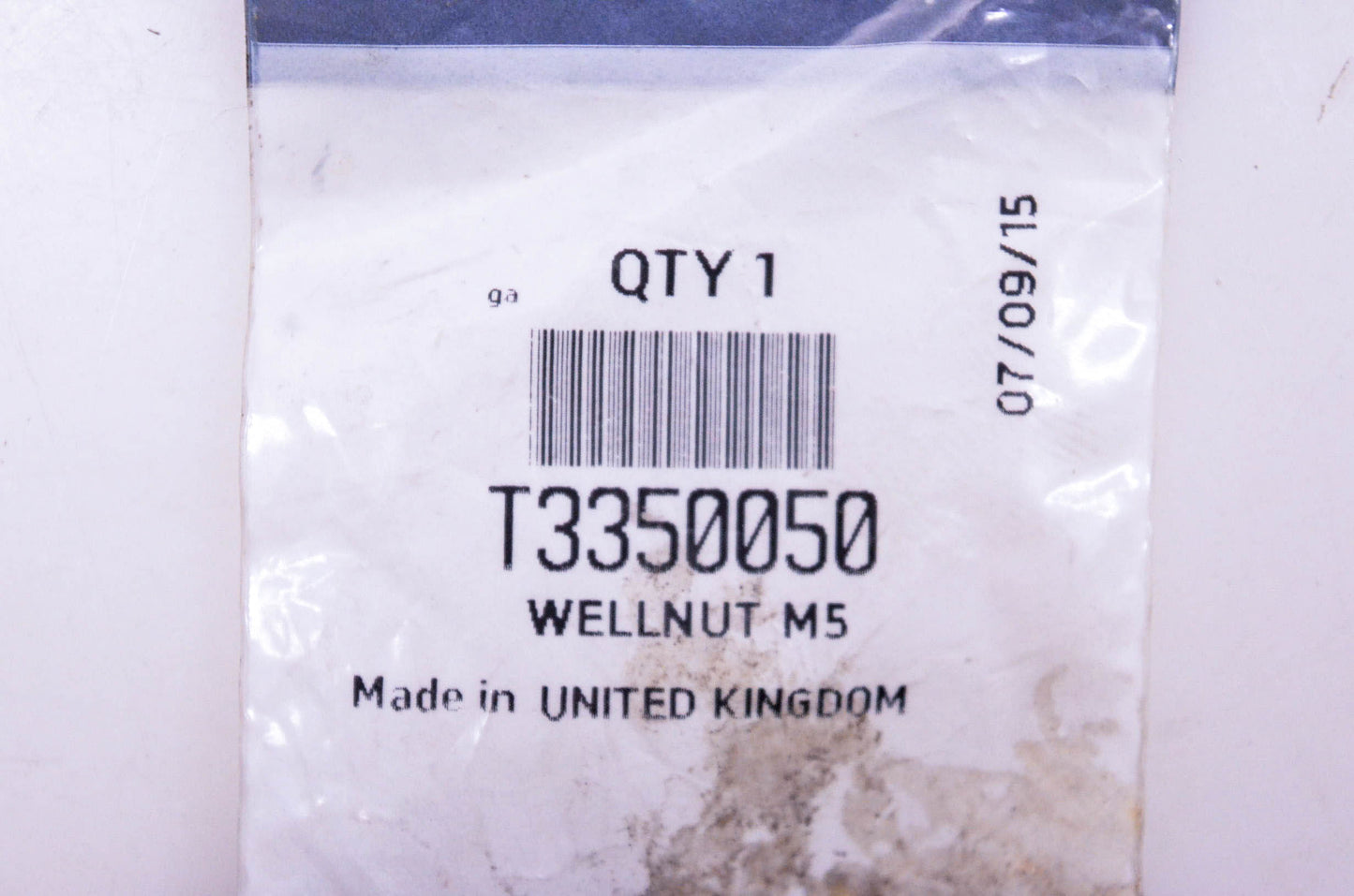 New OEM Triumph T3350050 Wellnut M5 NOS