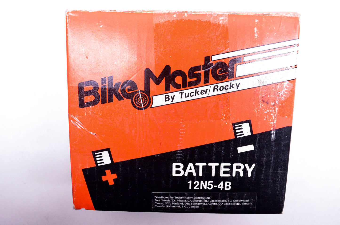 Bike Master 12N5-4B Motorcycle Battery Kit NOS