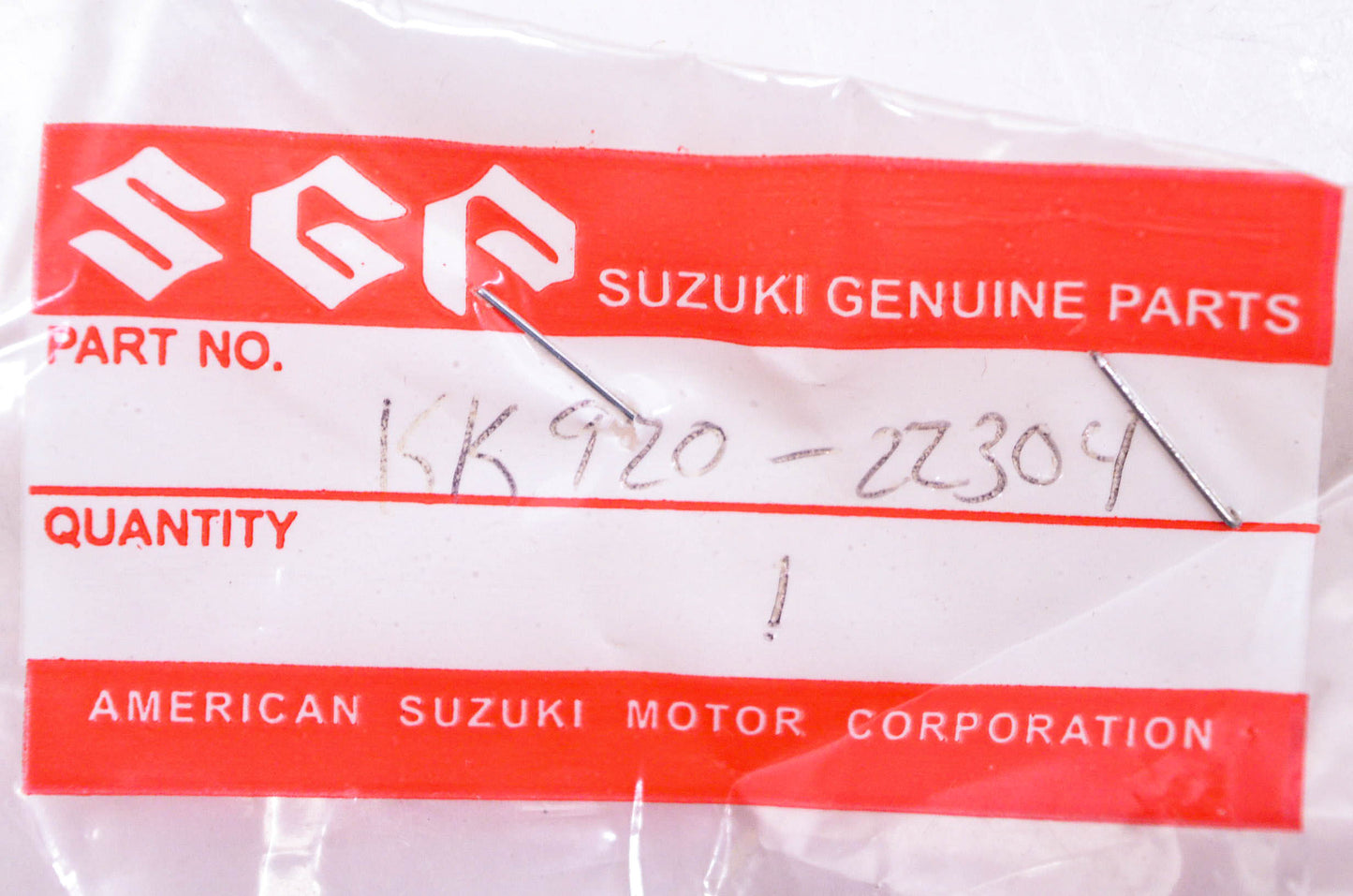New OEM Suzuki KK920-22304 Cylinder Head Washer NOS