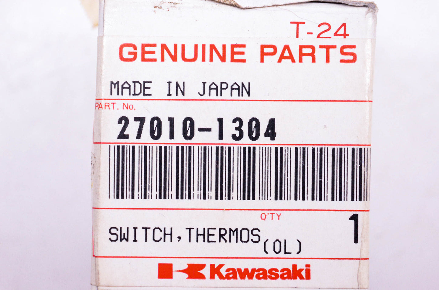 New OEM Kawasaki 27010-1304 Thermostat Switch NOS
