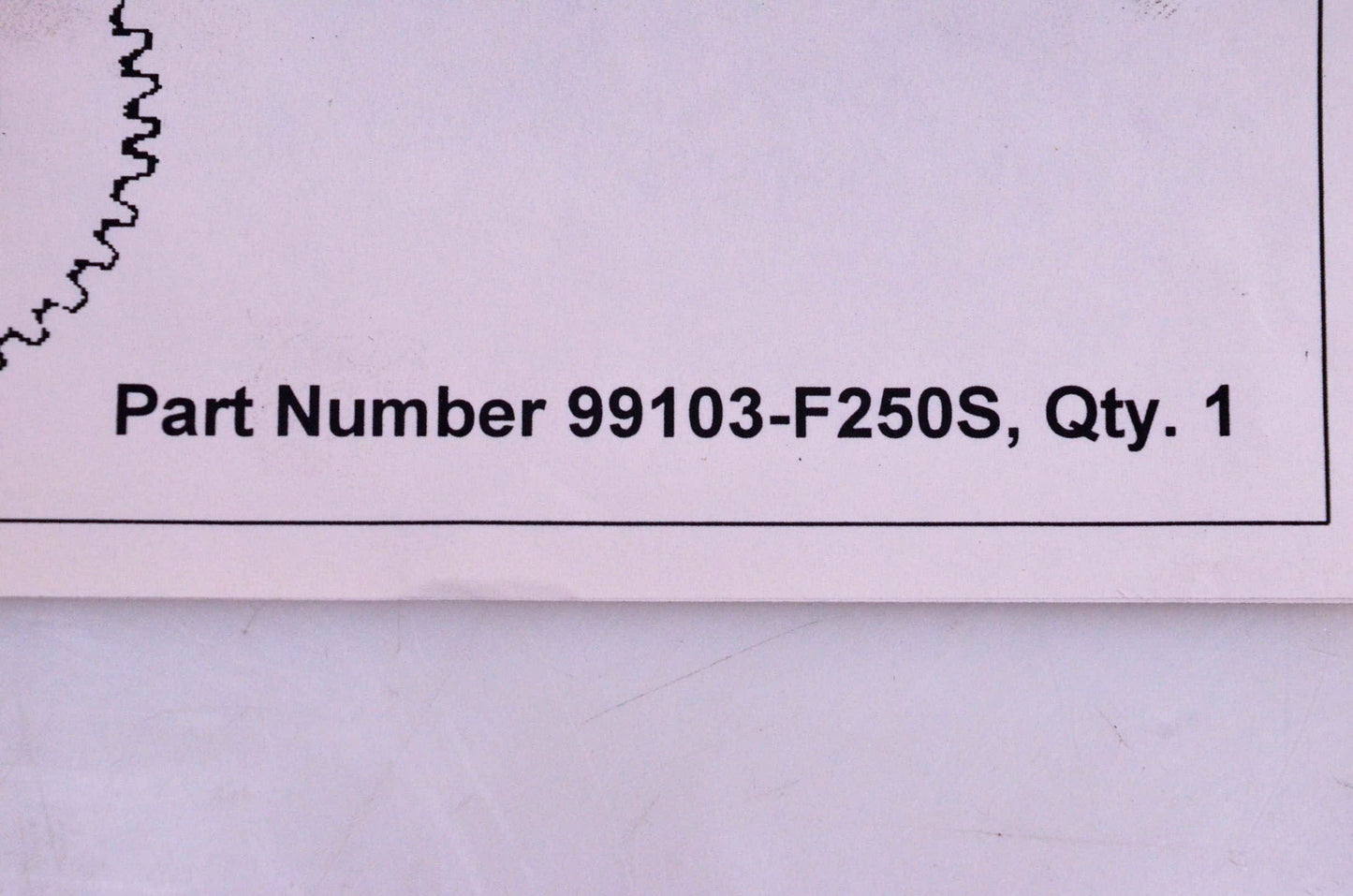 New OEM Suzuki 99103-F250S LT-250F Decal NOS