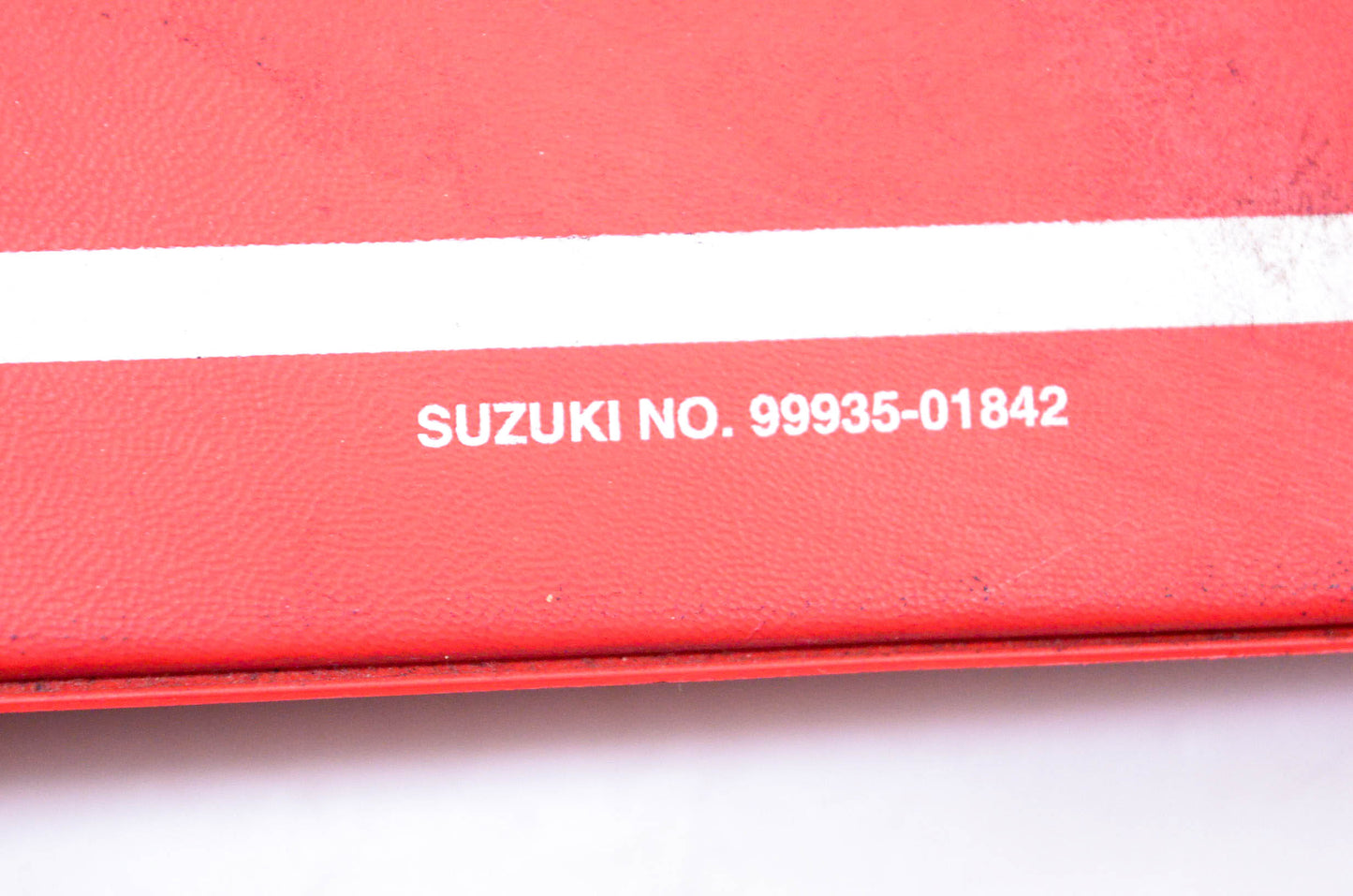 OEM Suzuki 99935-01842 Red 3.5" 3 Hole Binder