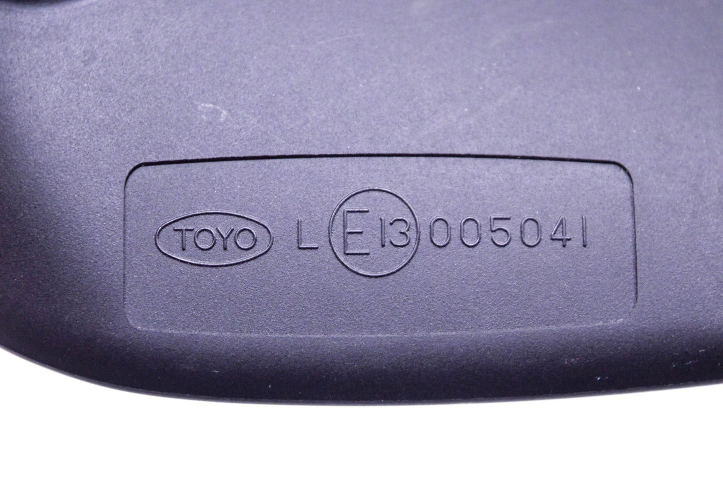 OEM Triumph L-005041 Lefthand Black Side Mirror Assembly