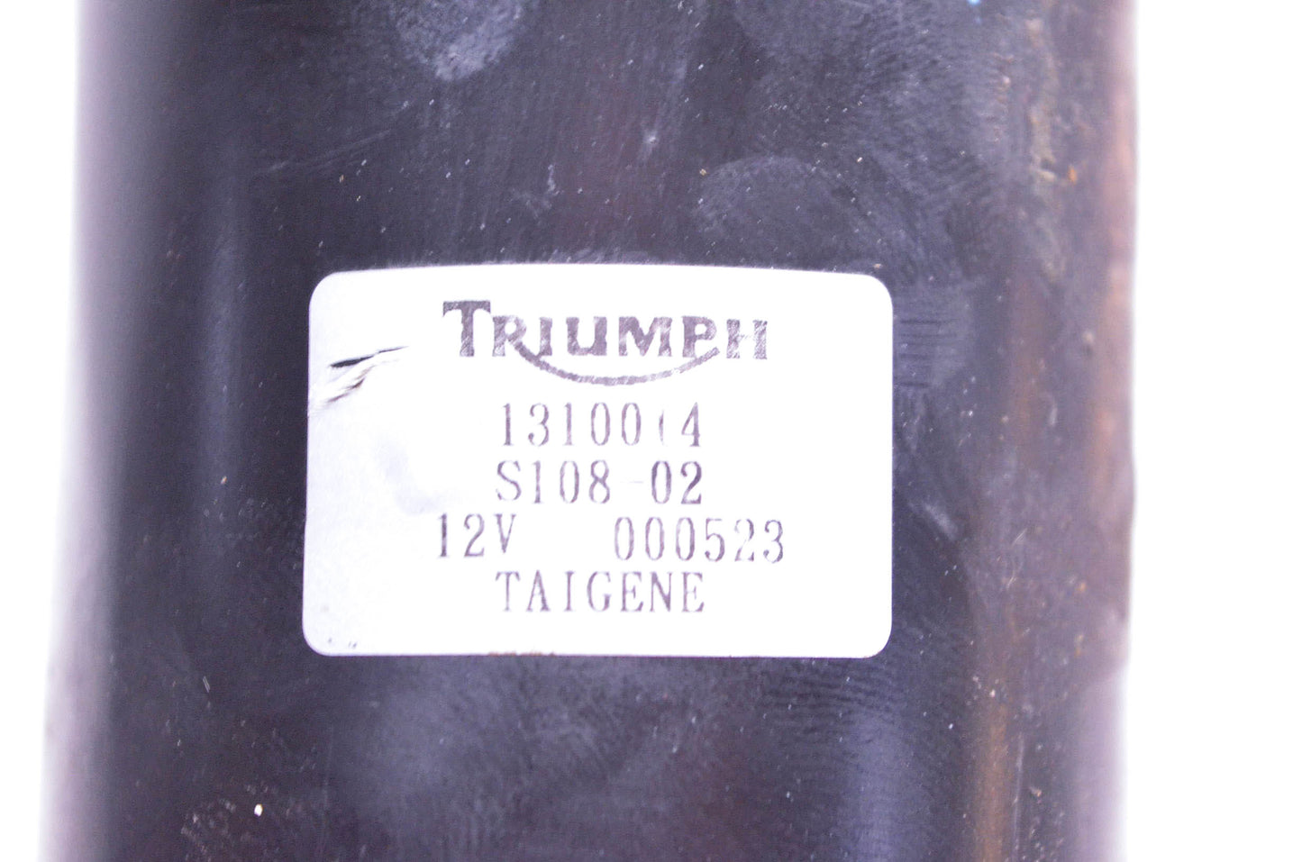 OEM Triumph 1310014, S108-02 12v 00523 Starter Motor