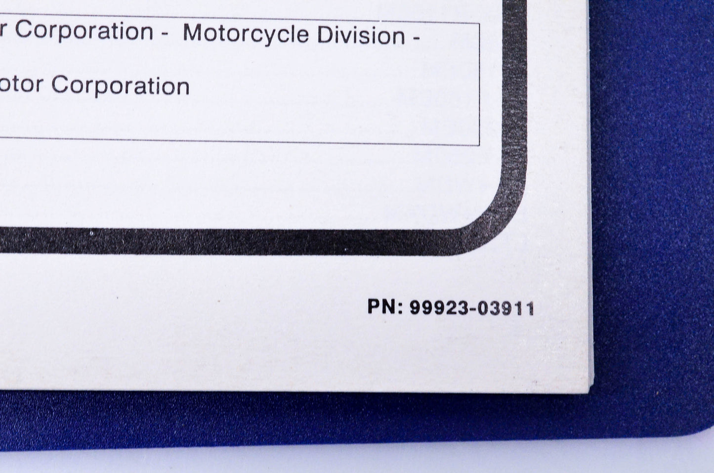 New OEM Suzuki 99923-03911 1991 "M" Model Service Manual NOS