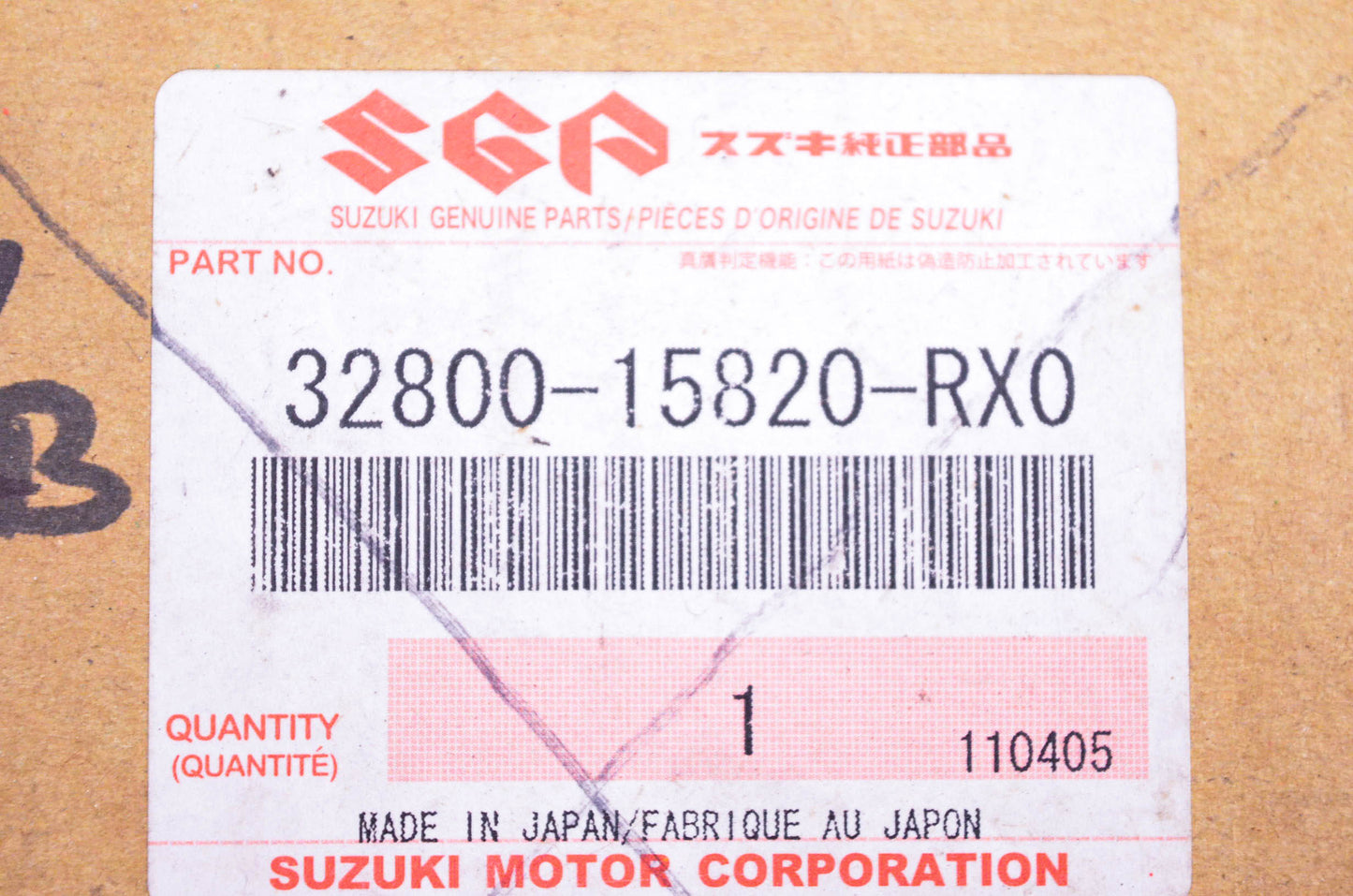 OEM Suzuki 32800-15820-RX0 Rectifier Unit