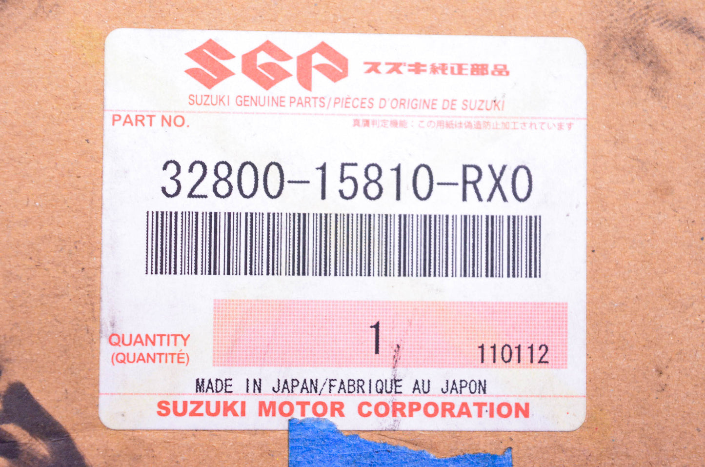OEM Suzuki 32800-15810-RX0 Rectifier Unit