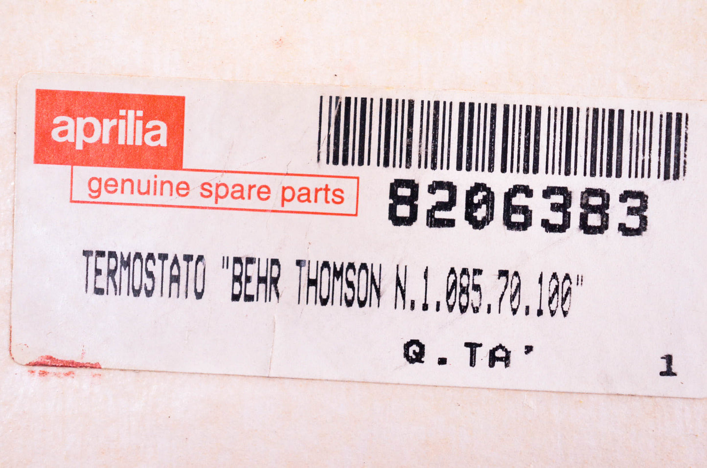 Aprilia 8206383 Thermostat NOS