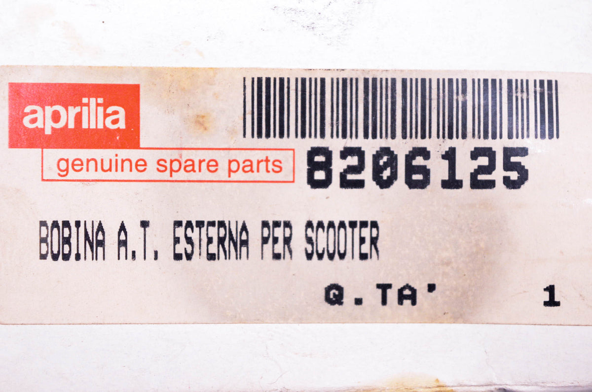 Aprilia 8206125 Ignition Coil NOS