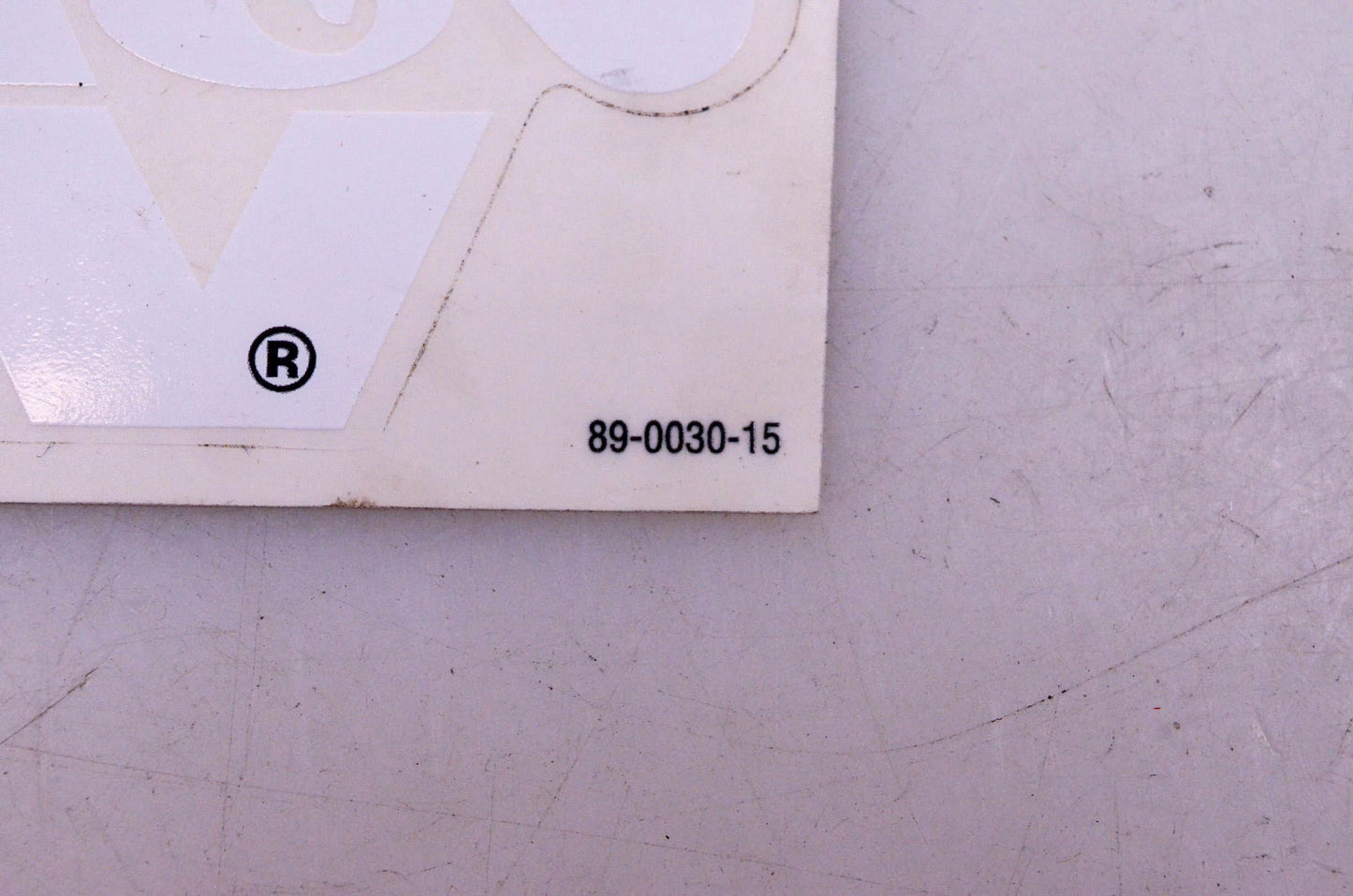 K&N 89-0030-15 Decal 1.5"x4" NOS
