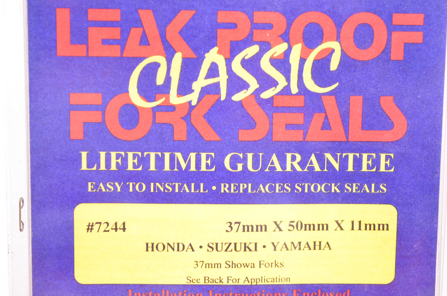 Leak Proof Seals 7244 Fork Seal NOS