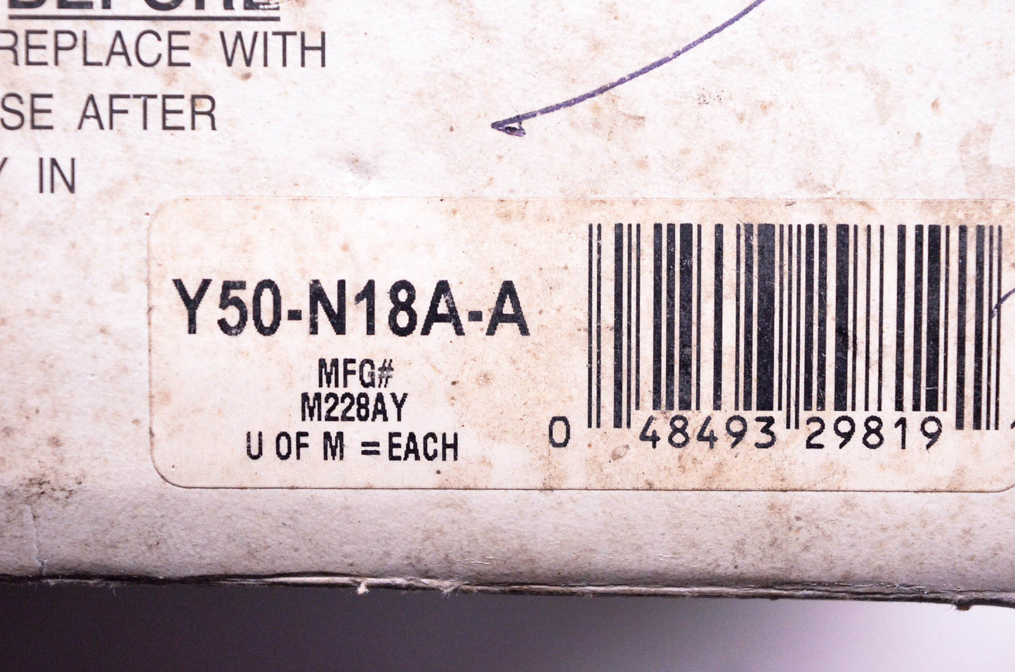 Yuasa M228AY, Y50-N18A-A Motorcycle Battery NOS