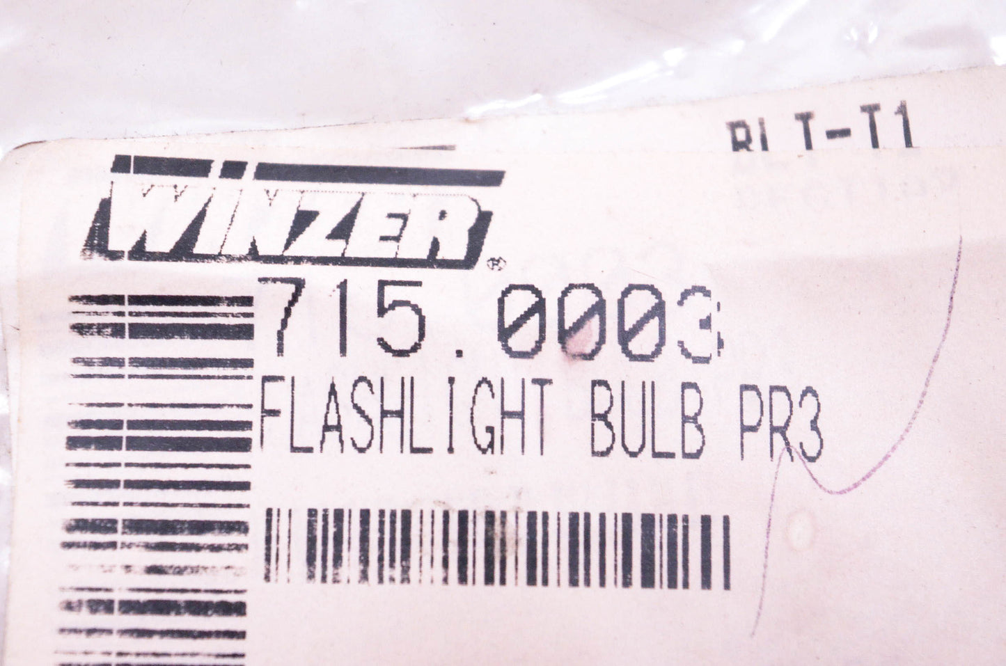 Winzer 715.0003 PR3 Flashlight Bulbs Qty 2 NOS