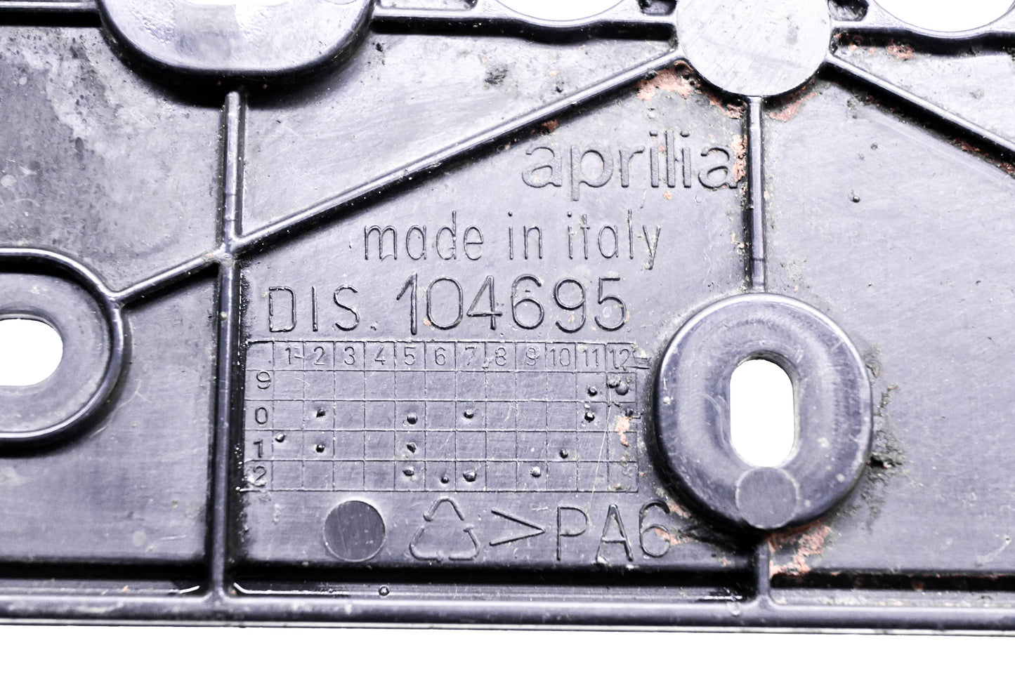 Aprilia 104695 License Plate Bracket