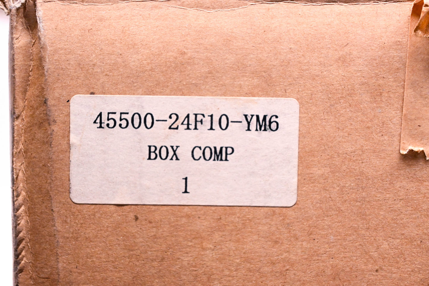 New OEM Suzuki 45500-24F10-YM6 Silver Box Seat Tail NOS