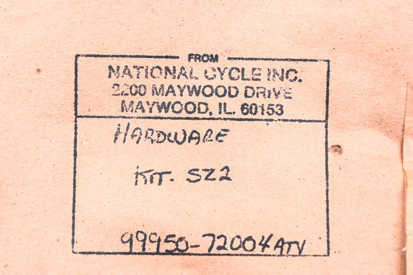 National Cycling 99950-72004 Windshield Hardware Mount Kit NOS