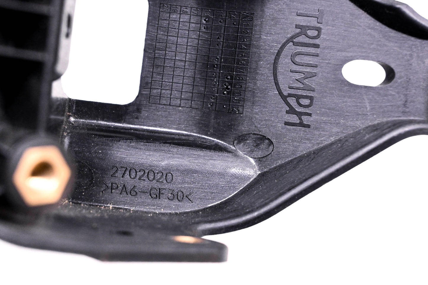OEM Triumph 2702020 License Plate Bracket