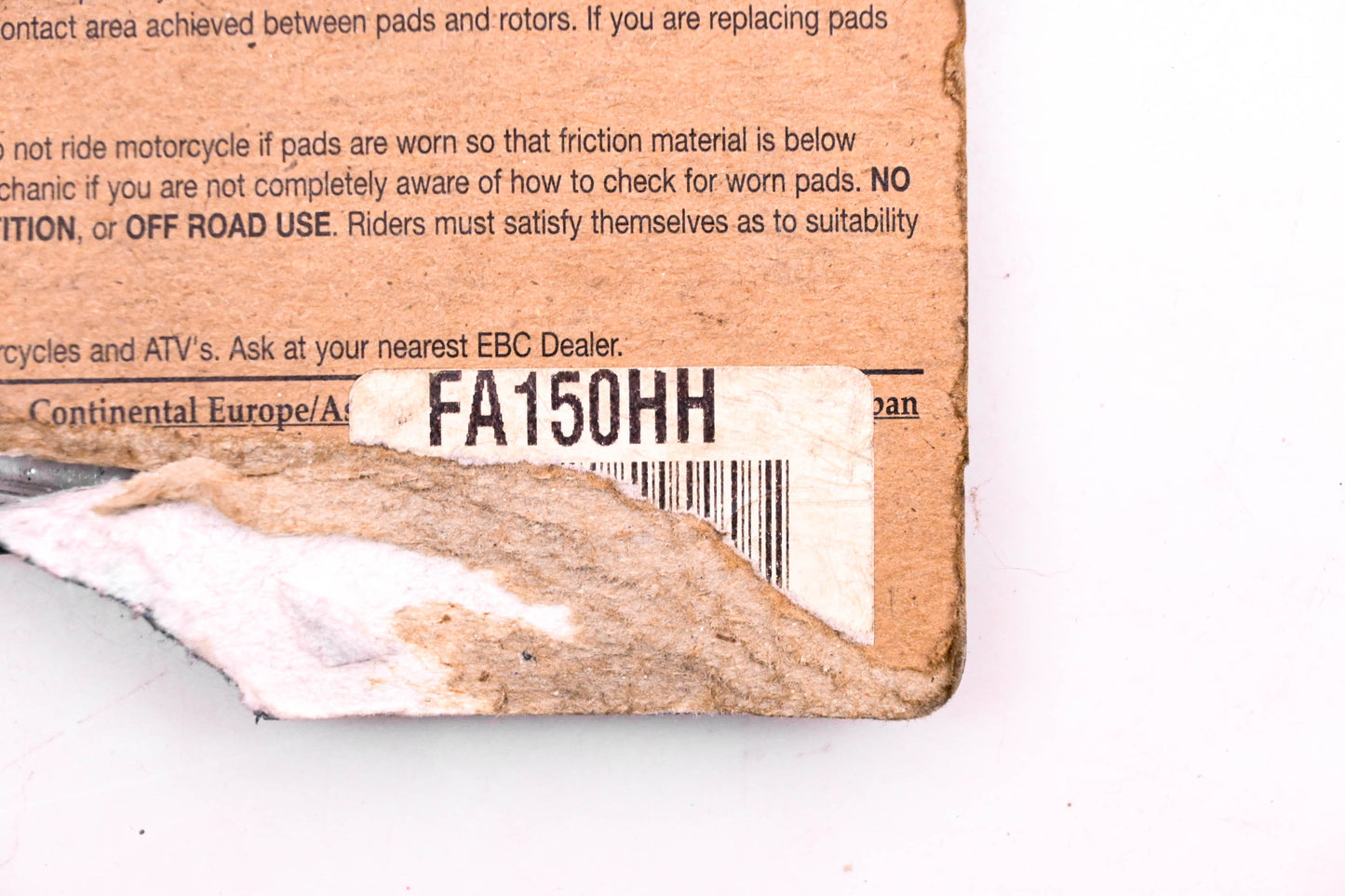 EBC FA150HH Double H Brake Pad Kit NOS