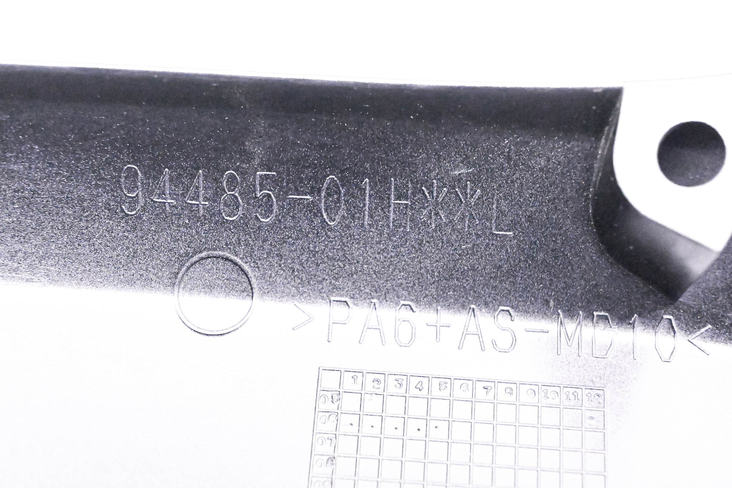 OEM Suzuki 94485-01H00 Black Left Lower Cowling