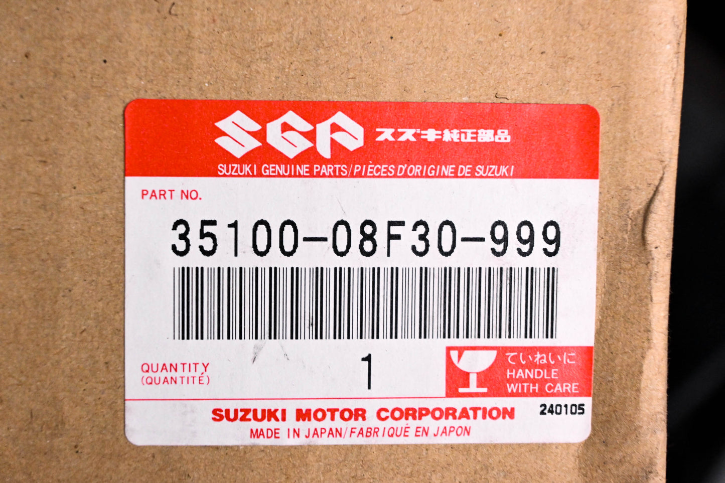 OEM Suzuki 35100-08F30-999 Headlamp Kit