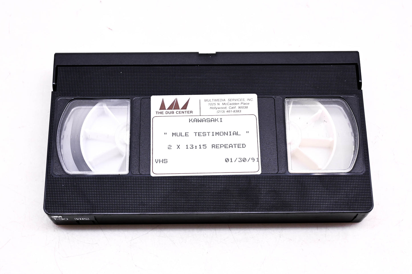 OEM Kawasaki YI003-29 1991 Mule Testimonial VHS