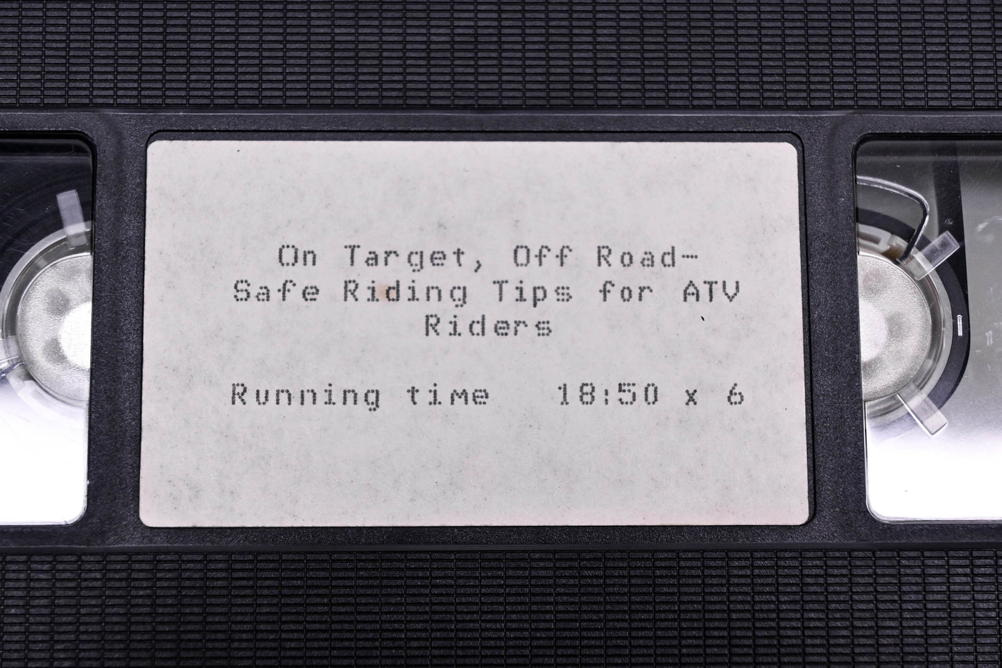 AVT Safety Institute YI003-31 On Target, Off Road Safe Riding Tips For ATV Riders VHS