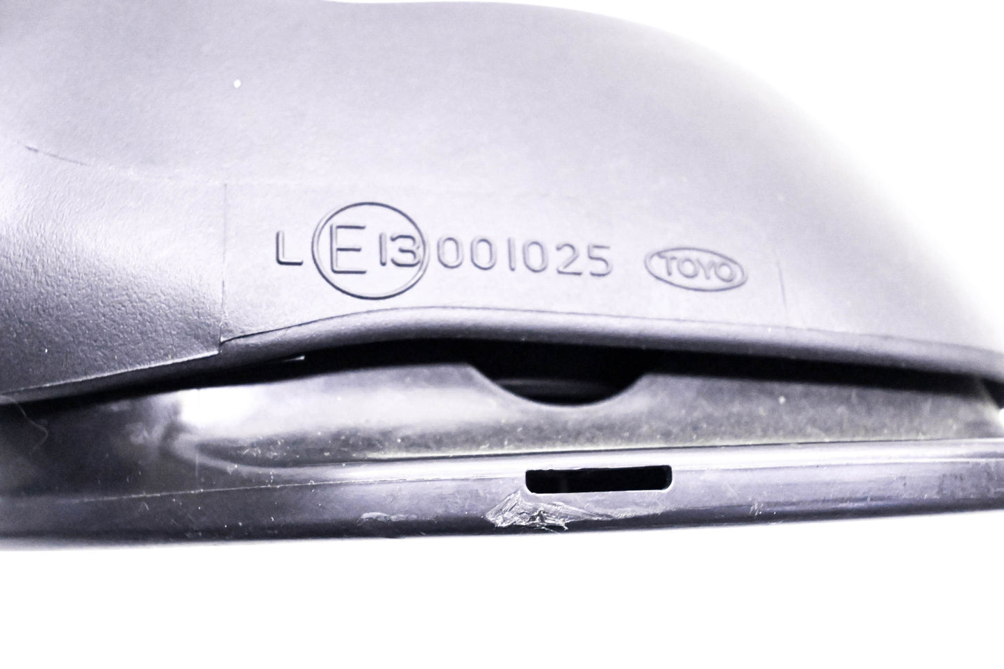 Toyo 001025, 2185-002 Black Left Turn Signal Mirror